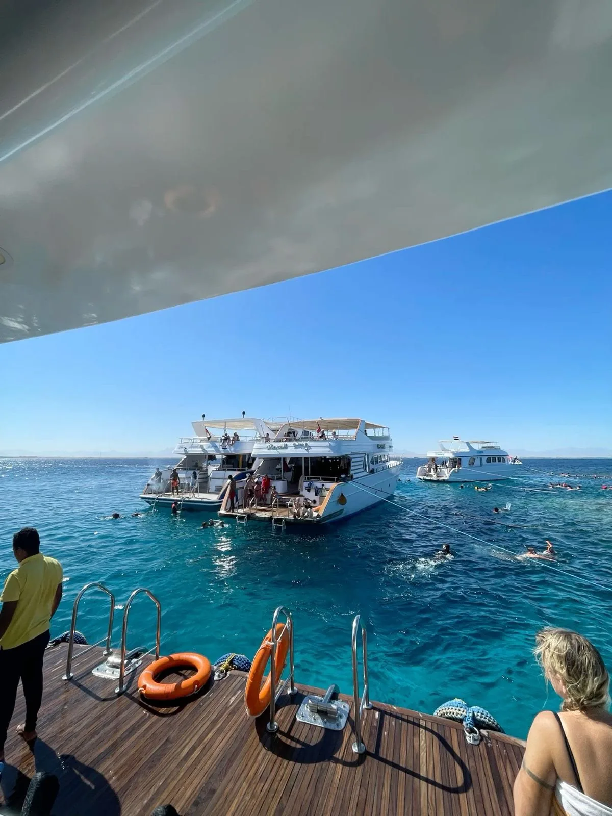 In barca a Orange Bay e all'isola Hula Hula da Sahl Hasheesh – foto 5