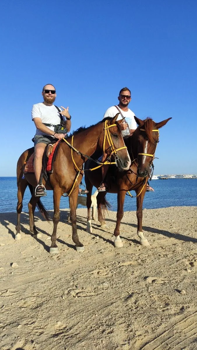 Tour a caballo entre mar y desierto
