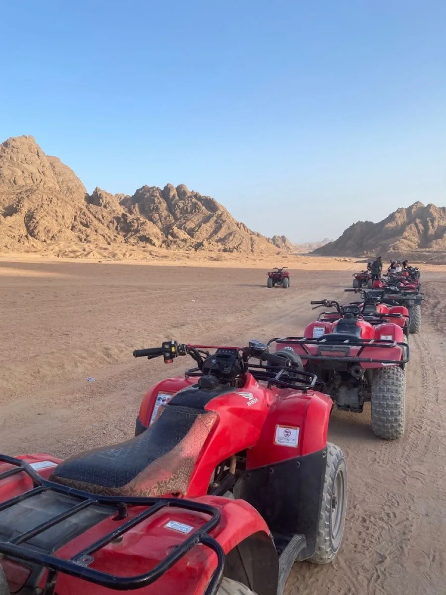 Quad Safari am Strand & in der Wüste – Abenteuer mit Ausflug1 ab Sharm El Sheikh