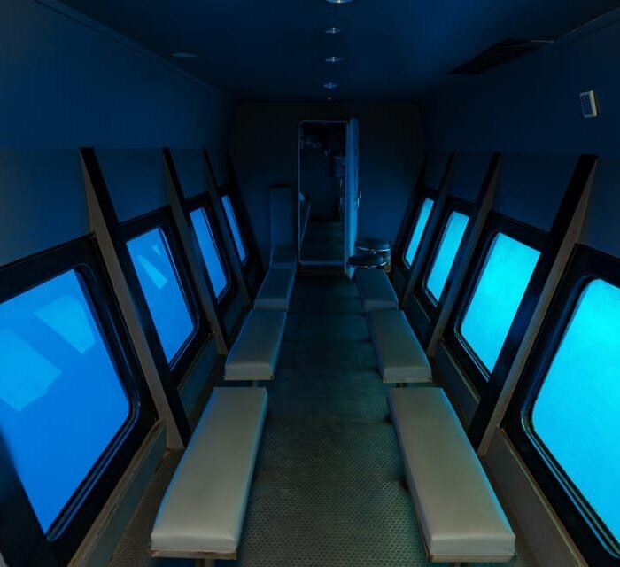 Glassboot mit Schnorcheln & Transfer